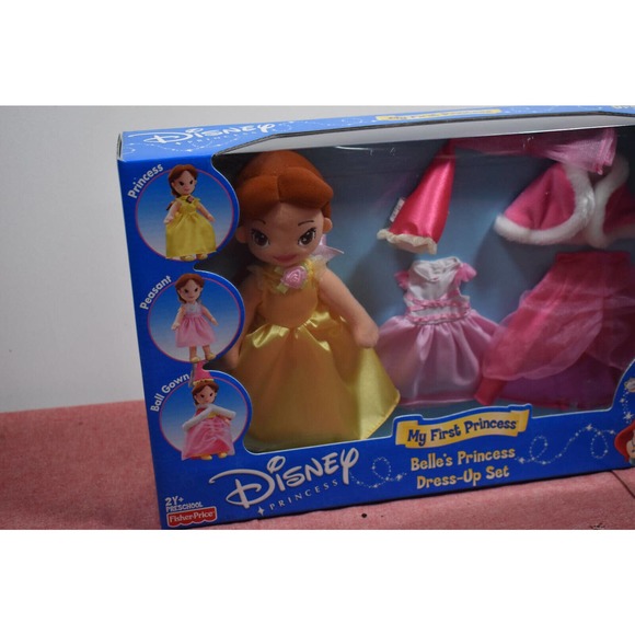 Disney Princess My First Princess Doll Belle's Princess Dress-Up Set 2003 - Picture 2 of 8